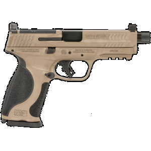 SMITH & Wesson M2.0 9mm Luger, 4.62in. Barrel, 17rd, Optic Ready, Threaded - Fde (14163)