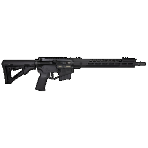Diamondback DB1731T001 DB15 350 Legend 5+1/10+1 16" Nitride Treated Threaded Barrel w/Compensator, A3 Flattop Upper/DB-15 Black Gold Lower, 15" M-LOK Handguard, Magpul CTR Stock, MOE K2 Grip