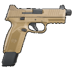FN 509 Tactical 9mm Luger 4.5" 24 Rounds Flat Dark Earth Optic Cut