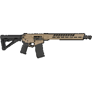 Diamondback DB1731K061 DB15 5.56x45mm NATO 16" 30+1 Flat Dark Earth Adjustable Magpul CTR Stock Black Magpul MOE K2 Grip with Black Gold Lower
