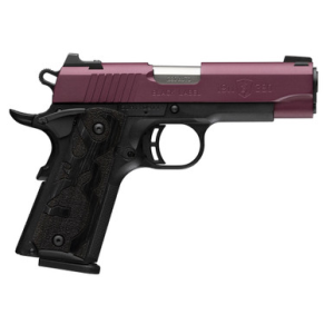 Browning 1911-380 380 ACP 3.6" 8+1 Rounds Black Cherry Cerakote Compact Frame