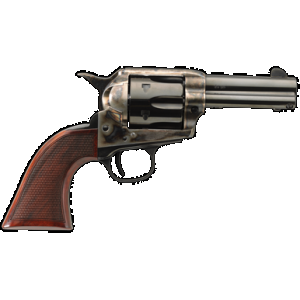 Taylors & Company 4201DE Runnin Iron Deluxe 45 Colt (LC) 6rd 3.50" Blued Cylinder & Barrel Color Case Hardened Steel Frame Checkered Walnut Grip (Taylor Tuned)