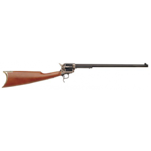 Cimarron MP419 Revolving Carbine Full Size 45 Colt (LC) 6rd, 18" Blued Round Steel Barrel, Color Case Hardened Steel Receiver, Wood Shoulder Stock, Right Hand