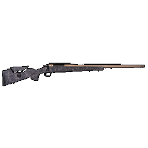CVA Cascade Long Range Hunter Rifle 300 Win. Mag. 24 in. Smoked Bronze Webbing Web RH