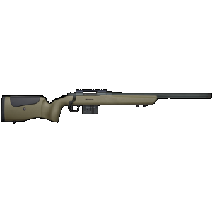 MOSSBERG Mvp Lr 308 Win 20" 10+1 Blued Od Green Fixed Benchrest Stock