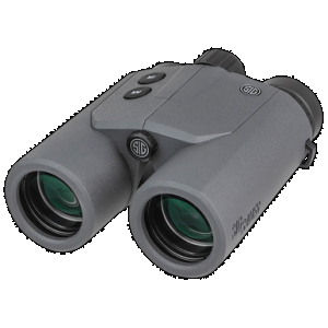 Sig Sauer Electro-Optics SOKCN101 Kilo Canyon Binocular Rangefinder Black Rubber Armor 10x 42mm 1200 yds Max Distance LED Display