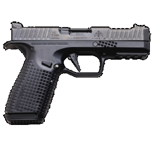 PTR AF1B0090101 Archon Type B, Gen 1 Compact Frame 9mm Luger 15+1, 4.30" Black Steel Barrel, Black Serrated Steel Slide, Black Steel Frame w/Beavertail & Picatinny Rail, Black Textured Polymer Grip