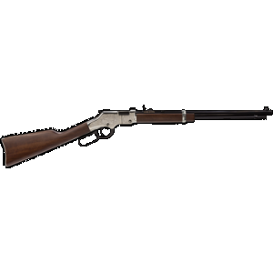 Henry Silver Eagle 22 Long Rifle 20" 16 Rounds Nickel-Plated Walnut
