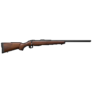 CZ-USA 07713 CZ 600 American ST2 6.5 Creedmoor 5+1 24" Threaded, Black Barrel/Rec, Walnut Stock, Adj. Trigger
