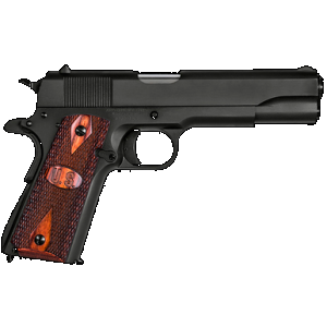 Auto-Ordnance 1911 GI Spec, 45ACP, 5in. Barrel, 7rd - Black (1911BKOW)