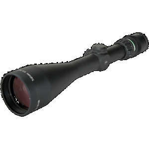 Trijicon 200024 AccuPoint Black Hardcoat Anodized 2.5-10x56mm 30mm Tube Illuminated Duplex Crosshair w/Green Dot Reticle