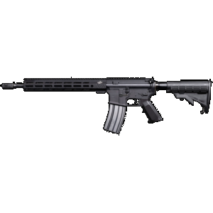 BUSHMASTER 0010017blk Qrc Ii 5.56x45mm Nato 30+1 16", Black, Collapsible Carbine Stock, A2 Grip, 14" M-lok Handgaurd
