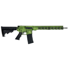 Great Lake Firearms GLFA AR-15 5.56x45mm NATO 16in 30rd Battleworn Lime