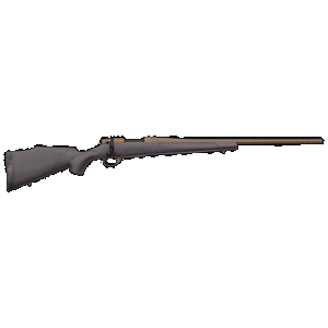 Weatherby VWB256RR4T Vanguard Weatherguard Bronze 25-06 Rem 5+1 24" Barrel/Rec. w/Burnt Bronze Cerakote Finish, Bronze Webbed Black Fixed Monte Carlo Synthetic Stock