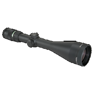 Trijicon 200033 AccuPoint Black Hardcoat Anodized 2.5-10x56mm 30mm Tube, Illuminated Green Triangle Post Reticle