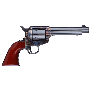 Taylors & Company 701EDE 1873 Cattleman New Model 357 Mag 6rd 5.50" Blued Cylinder & Barrel Color Case Hardened Steel Frame Walnut Navy Size Grip (Taylor Tuned)