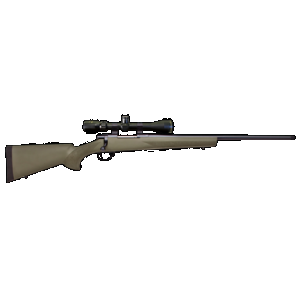 Howa HGP27MMPRCG M1500 Gamepro Gen2 7mm PRC 5+1 22", Blued Barrel/Rec, Green Fixed Hogue Pillar-Bedded Overmolded Stock, Includes Nikko Stirling 4-12x40mm Scope