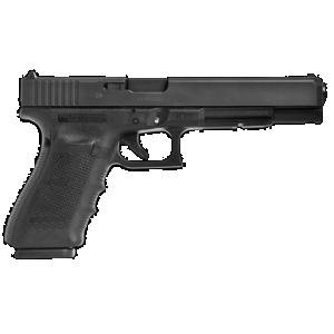 Glock 40 Gen 4 MOS, 10mm, 6in. Barrel, 10rd - Black (UG4030101MOS)