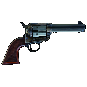 Cimarron Arizona Ranger Revolver 357 Mag. 4.75 in. Checkered Walnut CCH 6 Shot