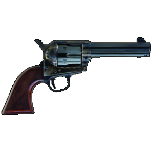Cimarron Arizona Ranger Revolver 45 Long Colt 4.75 in. Checkered Walnut CCH 6 Shot