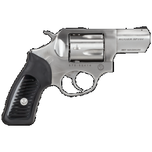 Ruger SP101 357 Mag 2.25in Satin Stainless 5rd Rubber Grip