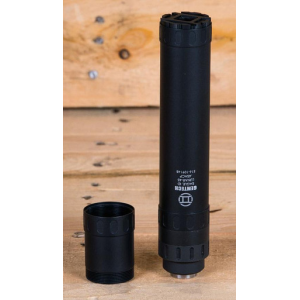 GEMTECH Lunar 45 Direct Thread Aluminum Pistol Suppressor 45 Acp Includes Lid Black 609224346989 GEM12126