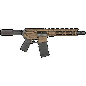 Diamondback DB1915K071 DB15 AR Pistol Carbine Length 5.56x45mm NATO 10" 30+1 Midnight Bronze Buffer Tube Stock