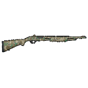 Mossberg 500 Turkey Combo, 410 Bore, 20in. Barrel, 5rd, Incl. Holosun HS407K optic - Mossy Oak Greenleaf Camo (50133)
