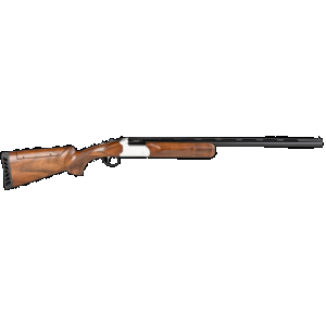 Savage 555 Trap Compact, 20GA, 26in. Barrel, 2rd, Wood Stock & Forend - Gray (23225)