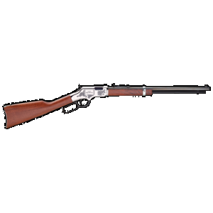 Henry H004SFD Golden Boy 22 Long Rifle 20" 21 Rounds Nickel-Plated Steel Walnut