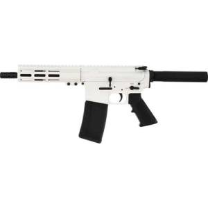 Great Lake Firearms GLFA AR15 Pistol .223 Wylde 7.5" 30-Round White