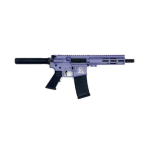 GLFA AR15 Pistol - Wild Orchid | .223 Wylde | 7.5" Heavy Barrel | 7" M-LOK Handguard