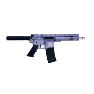 GLFA AR15 Pistol - Wild Orchid | .223 Wylde | 7.5" Heavy Stainless Steel Barrel | 7" M-LOK Handguard