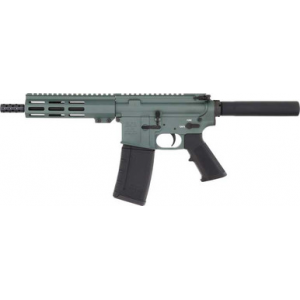 Great Lakes AR-15 Pistol .223 Wylde 30rd Magazine 7.5" Nitride Barrel Charcoal Green Finish