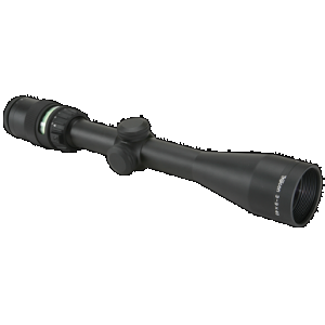Trijicon 200002 AccuPoint Black Hardcoat Anodized 3-9x 40mm 1" Tube Illuminated Duplex Crosshair w/Green Dot Reticle