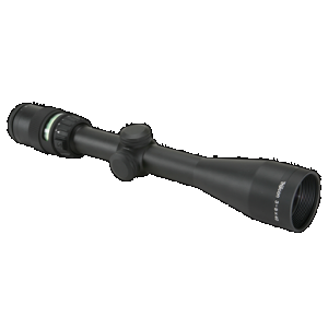 Trijicon 200008 AccuPoint Black Hardcoat Anodized 3-9x 40mm 1" Tube Illuminated Green Triangle Post Reticle