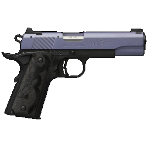 Browning 1911 Black Label 22 Long Rifle 4.25 Inch 10 Rounds Crushed Orchid Cerakote