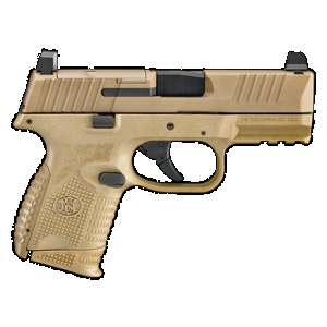 FN 509 Compact MRD 9mm Luger 3.7" 15 Rounds Flat Dark Earth Optic Ready