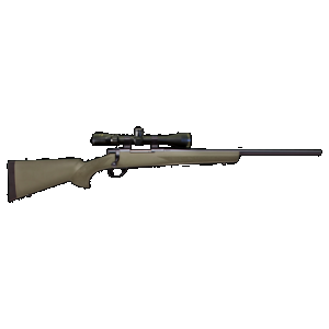 Howa HGP2243G M1500 Gamepro Gen2 243 Win 5+1 22" Blued Steel Barrel, Blued Steel Receiver, Green Hogue OverMolded Synthetic Stock Includes Nikko Stirling GamePro 3.5-10x44mm Scope