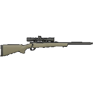 Howa HGP2250G M1500 Gamepro Gen2 22-250 Rem 4+1 22" Barrel, Blued Steel Receiver, Green Hogue OverMolded Synthetic Stock Includes Nikko Stirling GamePro 4-12x40mm Scope