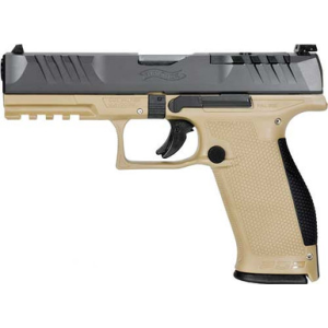 Walther PDP 9mm 4.5 in. 18 rd. Two-Tone Tan Optic Ready Pistol