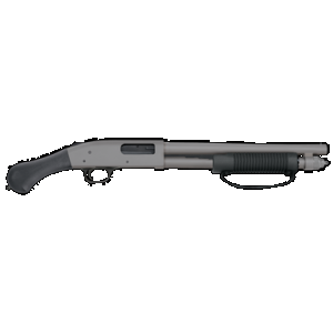 Mossberg 50656 590 Shockwave JIC 12 Gauge 3" 14.38" 5+1 Stainless Steel Cerakote Black Fixed Raptor Birdshead Grip