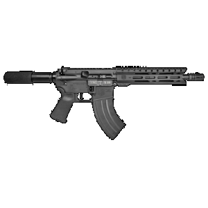 Diamondback DB1915O001 DB15 7.62x39mm 28+1 10", Black, Carbon Lower, 9" M-LOK Handguard, Padded Buffer Tube, Magpul Grip