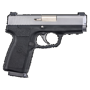 Kahr Arms KP9093NA P 9mm Luger Caliber with 3.60" Barrel, 7+1 or 8+1 Capacity, Black Finish Frame, Serrated Matte Stainless Steel Slide, Textured Polymer Grip & TruGlo Night Sights