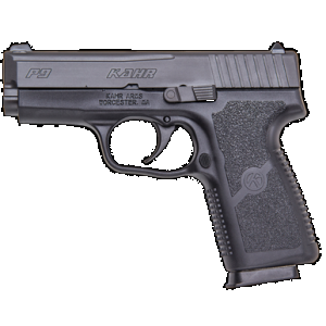 Kahr Arms KP9094N P *CA Compliant 9mm Luger Caliber with 3.60" Barrel, 7+1 Capacity, Black Finish Frame, Serrated Matte Black Stainless Steel Slide, Polymer Grip & TruGlo Night Sigts