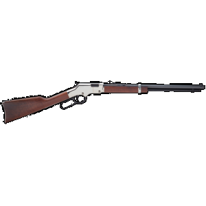 HENRY Golden Boy Silver H004sm 22 Wmr 20" 12 Rounds Nickel Walnut