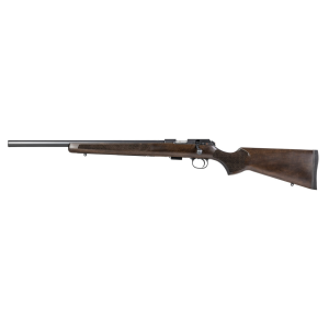 CZ-USA 02392 CZ 457 Varmint Full Size 22 LR 5+1 20.50" Black Nitride Heavy Barrel Black Nitride Steel Receiver Turkish Walnut Fixed Varmint-Style Stock