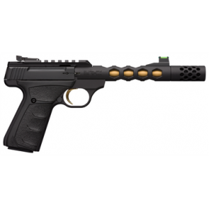 BROWNING Buck Mark Plus Vision Pistol 22 Lr Black/gold 5.9 In. 10+1 Rd. Supressor Ready