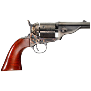 Taylors And Company Taylors & Company 550958 The Hickok Open-Top 38 Special Caliber with 3.50" Blued Finish Barrel, 6rd Capacity Blued Finish Cylinder, Color Case Hardened Finish Steel Frame & Walnut Army Size Grip - $624.79 at Shooting Surplus