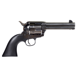 Taylors And Company Taylors & Company 555162 Devil Anse 357 Mag Caliber with 4.75" Blued Finish Barrel, 6rd Capacity Blued Finish Cylinder, Color Case Hardened Finish Steel Frame & Matte Black Wood Grip - $624.40 at Shooting Surplus